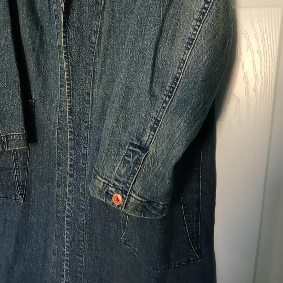 Anthroplogie Peggy Denim Duster Jacket - Picture 12 of 15